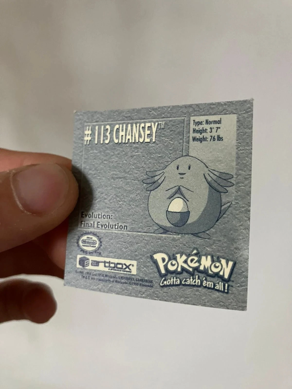 Stickers Leveinard - 113 - Chansey - Pokémon – photo 2